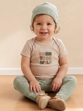 🎉 (18-24m) Lila & Jack “Born to be Wild” 3PC Set